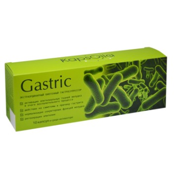 KapsOila, Gastric, Биогенный гастросупрессор, капсулы, 10 шт.