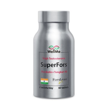 WellMe, SuperFors (для снижения жировой массы тела и улучшения спортивных результатов), таблетки, 60 шт.
