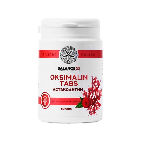 Balance GL, Оксималин (вытяжка из красных водорослей), таблетки, 60 шт.