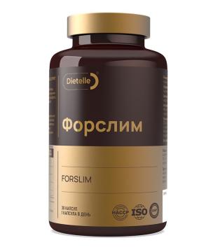 

Dietelle, Форслим (для снижения аппетита и защиты от стресса), капсулы, 30 шт., капсулы, 30 шт.
