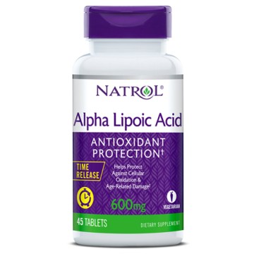 

Natrol, Альфа-липоевая кислота, таблетки, 45 шт., таблетки, 45 шт.