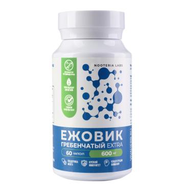 

Nooteria Labs, Ежовик Гребенчатый Extra, капсулы, 60 шт., капсулы, 60 шт.