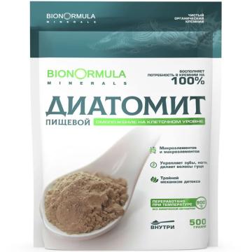 

Prodex, BIONORMULA «Диатомит пищевой» (сорбент для здоровья кожи, волос, ногтей, от акне), порошок, 500 г, порошок, 500 г