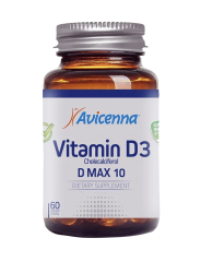 Купить Avicenna, D Max 10, Витамин Д3, капсулы, 60 шт. по цене 3150 ₽ в ...