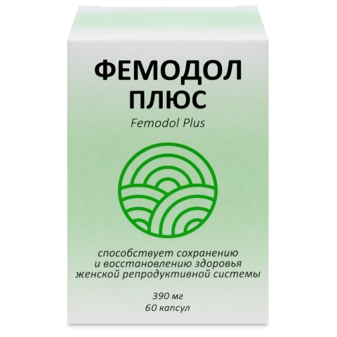 Функциональные продукты, Фемодол Плюс (для женского здоровья), капсулы, 60 шт
