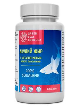 

Green Leaf Formula, Масло печени акулы с метабиотиками, капсулы, 60 шт., капсулы, 60 шт.