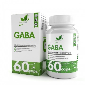 

Naturalsupp, Габа (Гамма-аминомасляная кислота), капсулы, 60 шт., капсулы, 60 шт.