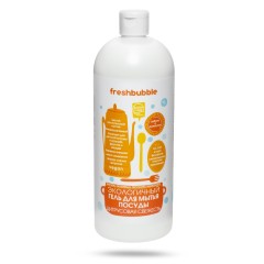Купить FRESHBUBBLE, Гель для мытья посуды Цитрусовая свежесть, жидкость ...