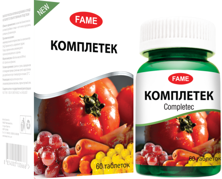 

FAME, Комплетек (мощный антиоксидантный комплекс), таблетки, 60 шт., таблетки, 60 шт.