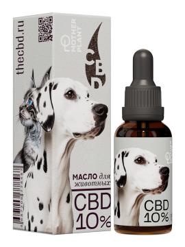 

MotherPlant, CBD масло для животных 10% «Изолят» (без привкуса), жидкость, 30 мл, жидкость, 30 мл