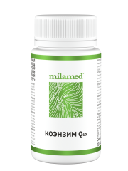 Milamed, Коэнзим Q10 (убихинон) с экстрактом шпината, антиоксидант, капсулы, 30 шт.