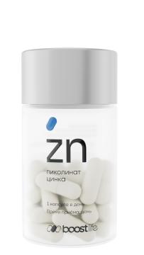 

BOOSTLIFE, Цинк (пиколинат), капсулы, 30 шт., капсулы, 30 шт.
