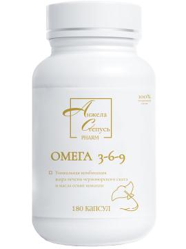

Анжела Степусь-PHARM, Омега 3-6-9, капсулы, 180 шт., капсулы, 180 шт.
