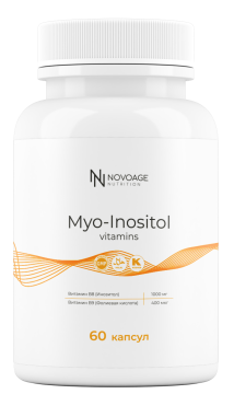 

NOVOAGE nutrition, Мио-Инозитол, капсулы, 60 шт., капсулы, 60 шт.
