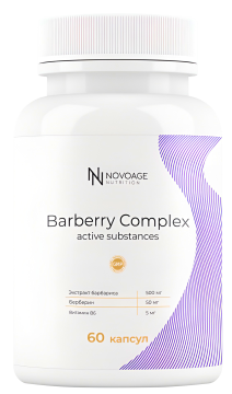 

NOVOAGE nutrition, Берберин + витамин В6 (для снижения веса), капсулы, 60 шт., капсулы, 60 шт.