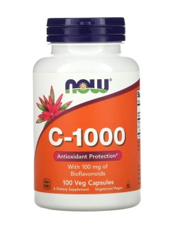 

Now Foods, С-1000 с биофлавоноидами, капсулы, 100 шт., капсулы, 100 шт.