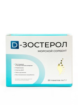 

ПЕКТА, "D-Зостерол" Морской сорбент, саше, 20 шт., саше, 20 шт.