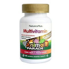 Купить Natures Plus, Animal Parade Gold Multi, Детский мультивитаминный ...