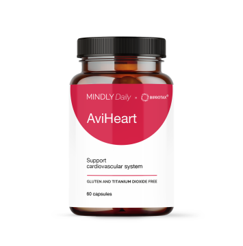 

MINDLY, AviHeart (для поддержания работы сердечно-сосудистой системы), капсулы, 60 шт., капсулы, 60 шт.