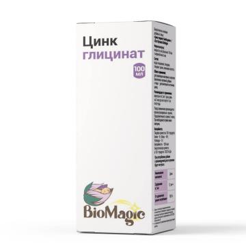 

BioMagic, Цинк глицинат, жидкость, 100 мл, жидкость, 100 мл