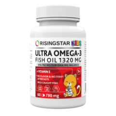 Risingstar, Омега-3 Kids (1320 мг), капсулы, 60 шт