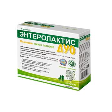 

ALFASIGMA, Энтеролактис Дуо, саше, 20 шт., саше, 20 шт.