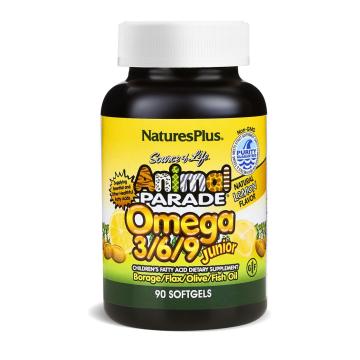 

NaturesPlus, Омега 3-6-9 для детей, со вкусом лимона, капсулы, 90 шт., капсулы, 90 шт.