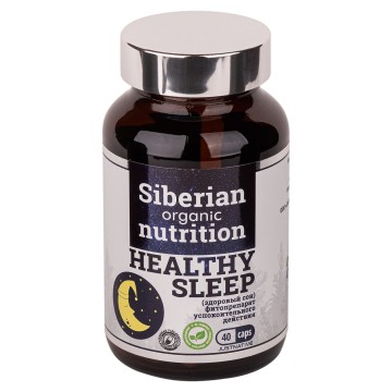 

Siberian organic nutrition, Healthy sleep (для здорового сна), капсулы, 40 шт., капсулы, 40 шт.