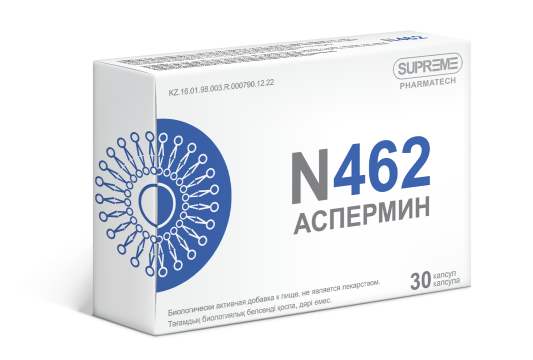 

Supreme Pharmatech, Комплекс N462 «Аспермин», капсулы, 30 шт., капсулы, 30 шт.