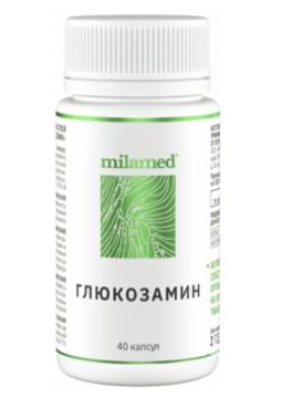 

Milamed, Глюкозамин, капсулы, 40 шт., капсулы, 40 шт.