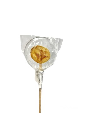 

Lollipops, Леденец на палочке из изомальта с сублимированным бананом, 1 шт., 1 шт.