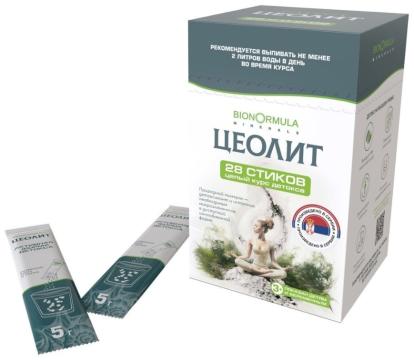 

Bionormula Minerals, Цеолит пищевой (детокс и очищение организма), стики, 28 шт., стики, 28 шт.