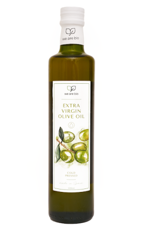 WE ARE BIO, Нерафинированное оливковое масло Extra Virgin, 500 мл
