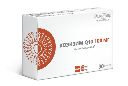 

Supreme Pharmatech, Липосомальный Коэнзим Q10, капсулы, 30 шт., капсулы, 30 шт.