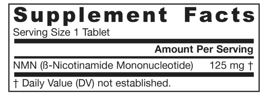 Jarrow Formulas, NMN (никотинамидмононуклеотид), таблетки, 60 шт.