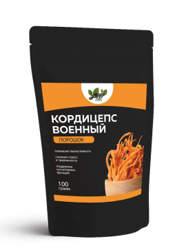 

Yappi, Кордицепс военный, порошок, 100 г, порошок, 100 г