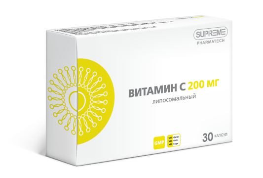 

Supreme Pharmatech, Липосомальный витамин C, капсулы, 30 шт., капсулы, 30 шт.