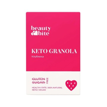 

Beauty Diet, Кето-гранола с клубникой, 125 г, 125 г