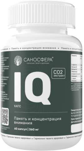 健康・医学 SOT Paipant Guide Купить Саносфера, IQ капс (ноотроп для мозга, памяти и