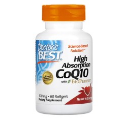 Купить Doctor's Best, Коэнзим Q10, капсулы, 60 шт. по цене 4630 ₽ в ...