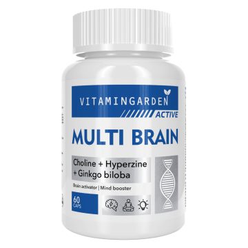 

Vitamin Garden, MULTI BRAIN (для поддержки работы мозга), капсулы, 60 шт., капсулы, 60 шт.