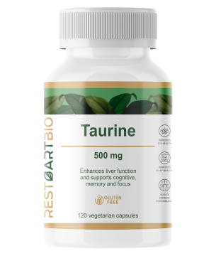 

RestartBio, Таурин, капсулы, 120 шт., капсулы, 120 шт.