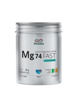 

WellMe, Mg 74 Fast (для здоровья нервной системы), порошок, 90 г, порошок, 90 г