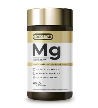 

ORGANIC LOGOS, Тройной магний, капсулы, 60 шт., капсулы, 60 шт.