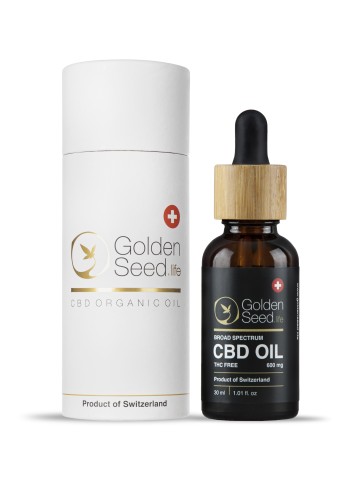 Goldenseed.life, CBD масло 2% (600 мг) «Широкий спектр», жидкость, 30 мл