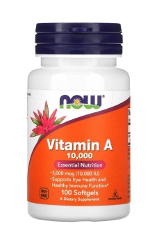 

Now Foods, Витамин A, капсулы, 100 шт., капсулы, 100 шт.