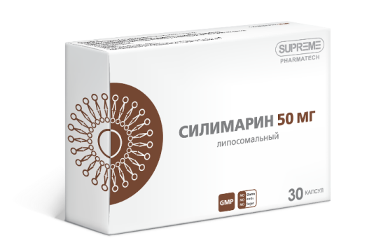 

Supreme Pharmatech, Липосомальный Силимарин, капсулы, 30 шт., капсулы, 30 шт.