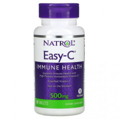 Natrol, Easy-C 500 мг, таблетки, 60 шт.