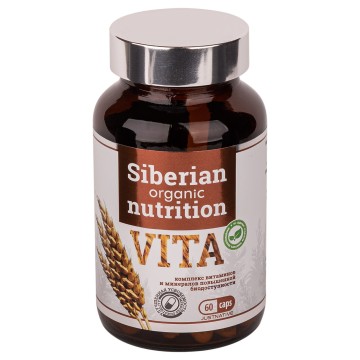 

Siberian organic nutrition, Vita (комплекс витаминов), капсулы, 60 шт., капсулы, 60 шт.