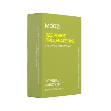 

MOOZI, Чай из трав и специй «Здоровое пищеварение», стики, 10*2,5 г, стики, 10*2,5 г